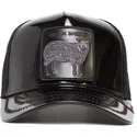 kepure-islenkta-juoda-snapback-black-sheep-big-black-patent-leather-the-farm-goorin-bros