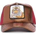 pomaranczowo-czerwona-czapka-trucker-z-tygrysem-spotlight-metallic-the-farm-od-goorin-bros