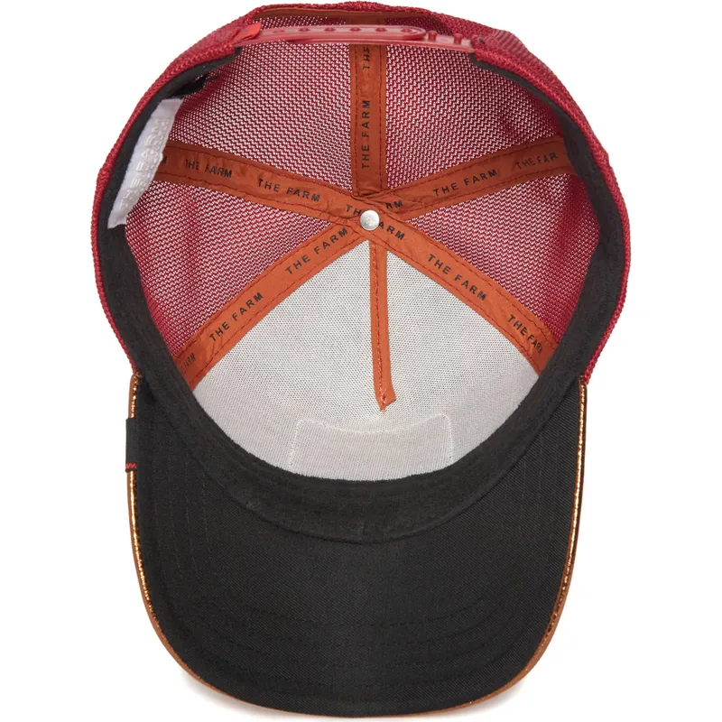 kepure-islenkta-oranzine-snapback-spotlight-metallic-the-farm-goorin-bros kepure-islenkta-oranzine-snapback-spotlight-metallic-the-farm-goorin-bros