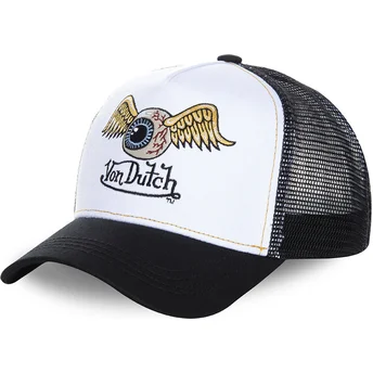 Καπέλο φορτηγατζή λευκό και μαύρο WHI της Von Dutch