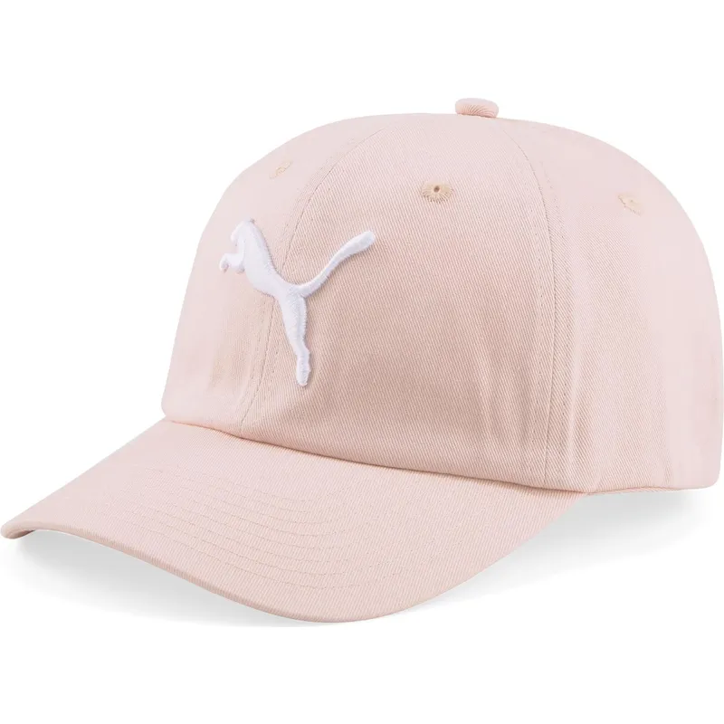 rozowa-regulowana-czapka-z-daszkiem-essentials-cat-logo-od-puma