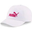 biala-zakrzywiona-czapka-z-daszkiem-z-czerwonym-logo-essentials-od-puma