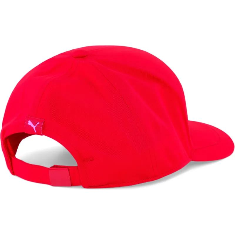 kepure-islenkta-raudona-reguliuojamas-sptwr-style-lc-ferrari-formula-1-puma