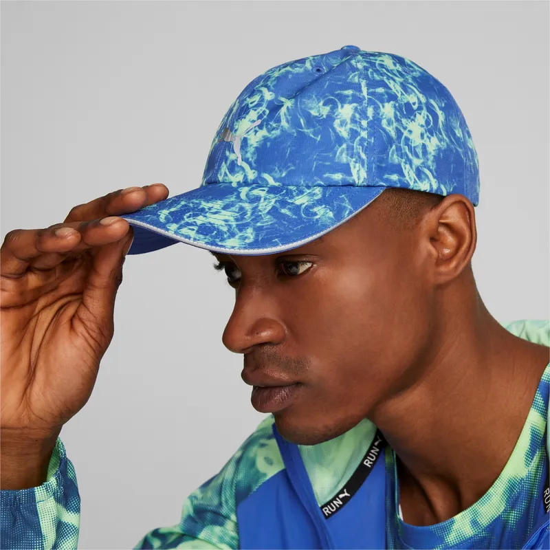kepure-islenkta-melyna-reguliuojamas-running-cap-iii-puma kepure-islenkta-melyna-reguliuojamas-running-cap-iii-puma