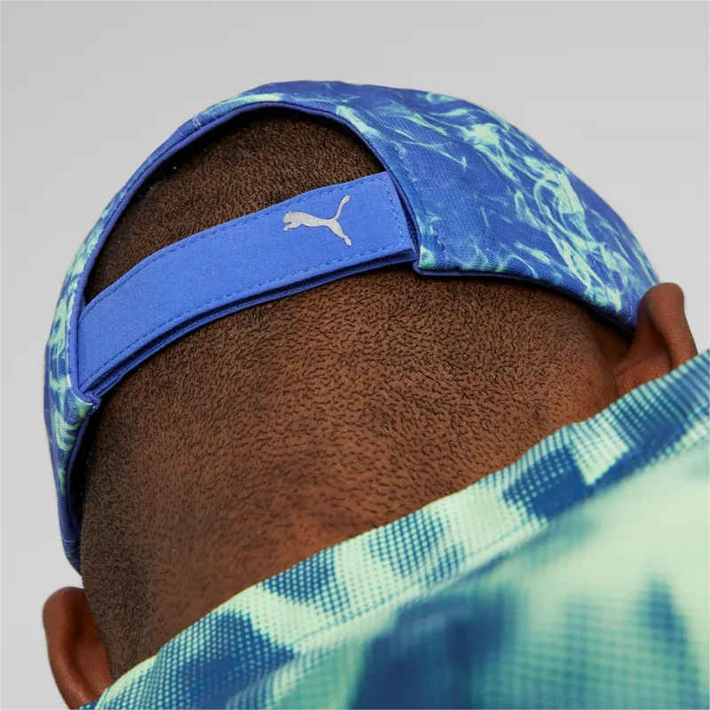 kepure-islenkta-melyna-reguliuojamas-running-cap-iii-puma kepure-islenkta-melyna-reguliuojamas-running-cap-iii-puma
