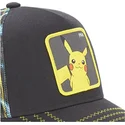 kepure-islenkta-juoda-snapback-pkm2-ele1-pikachu-pokemon-capslab