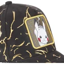 kepure-islenkta-juoda-reguliuojamas-tag-ele1-pikachu-pokemon-capslab