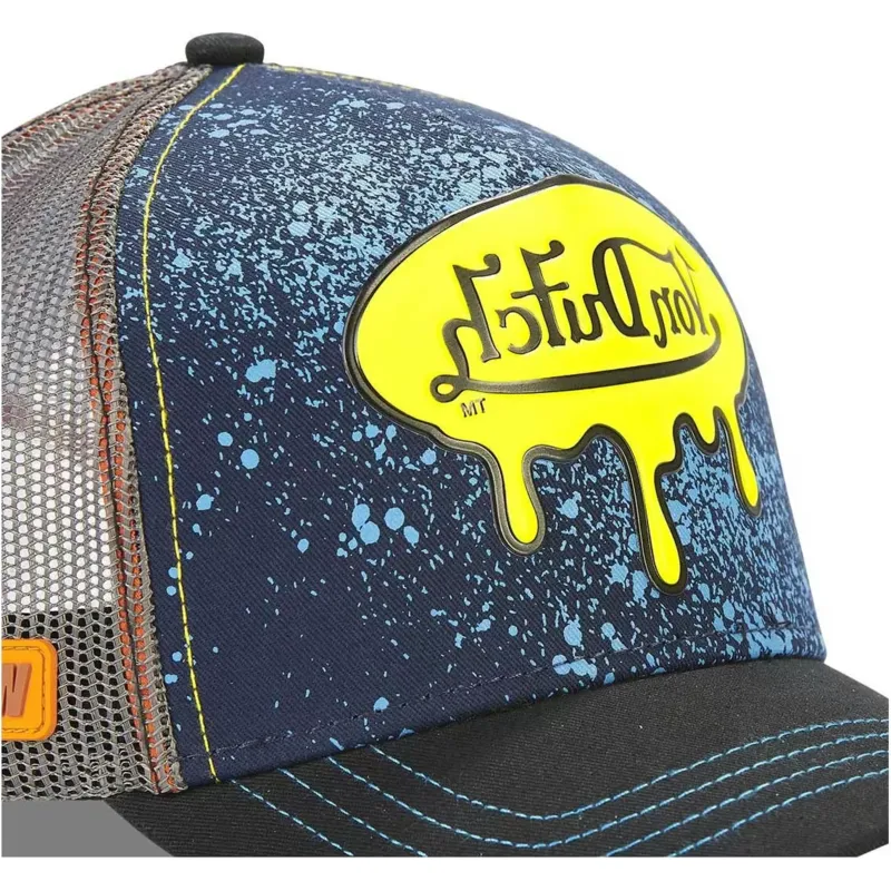 czapka-trucker-niebieska-szara-i-czarna-amel-yel-von-dutch