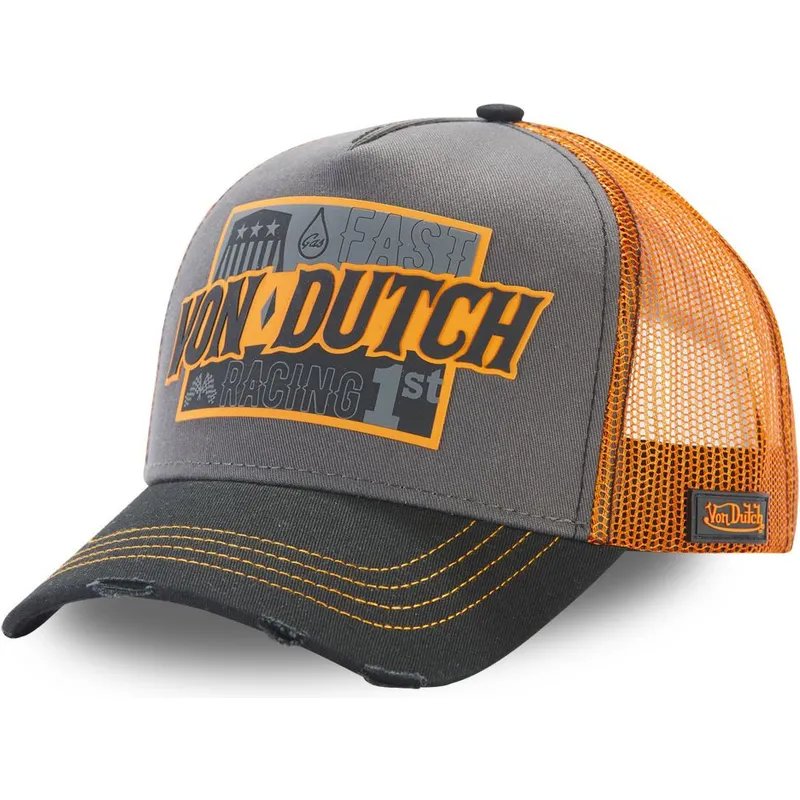 kepure-islenkta-pilka-snapback-fast-racing-arac-gre-von-dutch
