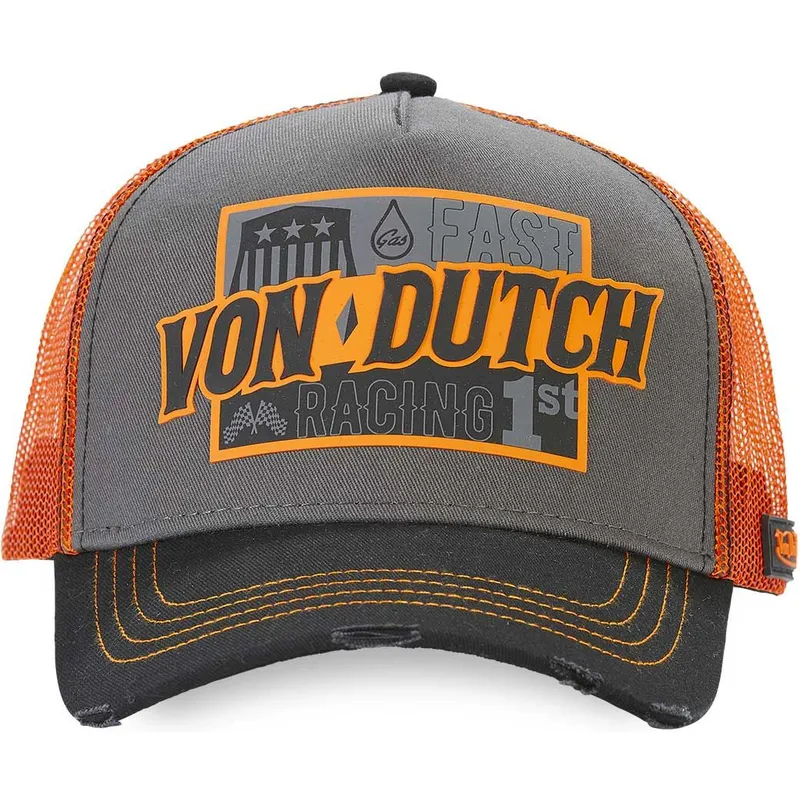 kepure-islenkta-pilka-snapback-fast-racing-arac-gre-von-dutch