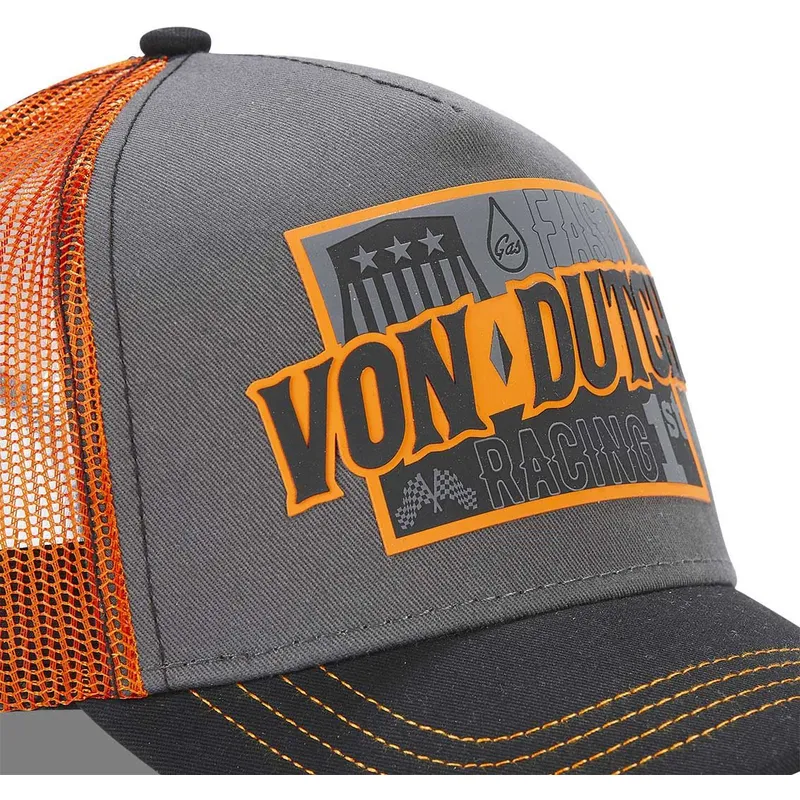 kepure-islenkta-pilka-snapback-fast-racing-arac-gre-von-dutch