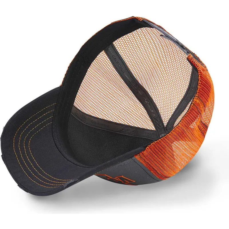 czapka-trucker-szara-i-pomaranczowa-fast-racing-arac-gre-von-dutch