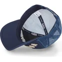 kepure-islenkta-tamsiai-melyna-snapback-buckl-nv-von-dutch