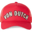 kepure-islenkta-raudona-snapback-buckl-r-von-dutch