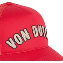 kepure-islenkta-raudona-snapback-buckl-r-von-dutch