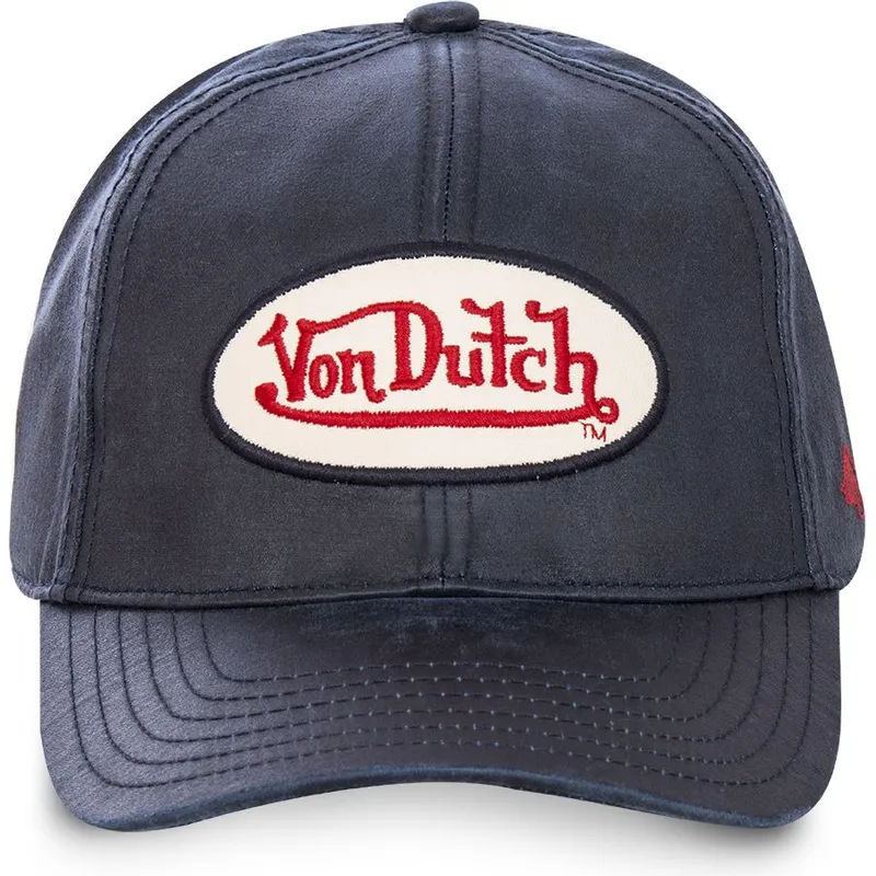 kepure-islenkta-tamsiai-melyna-snapback-cari-von-dutch