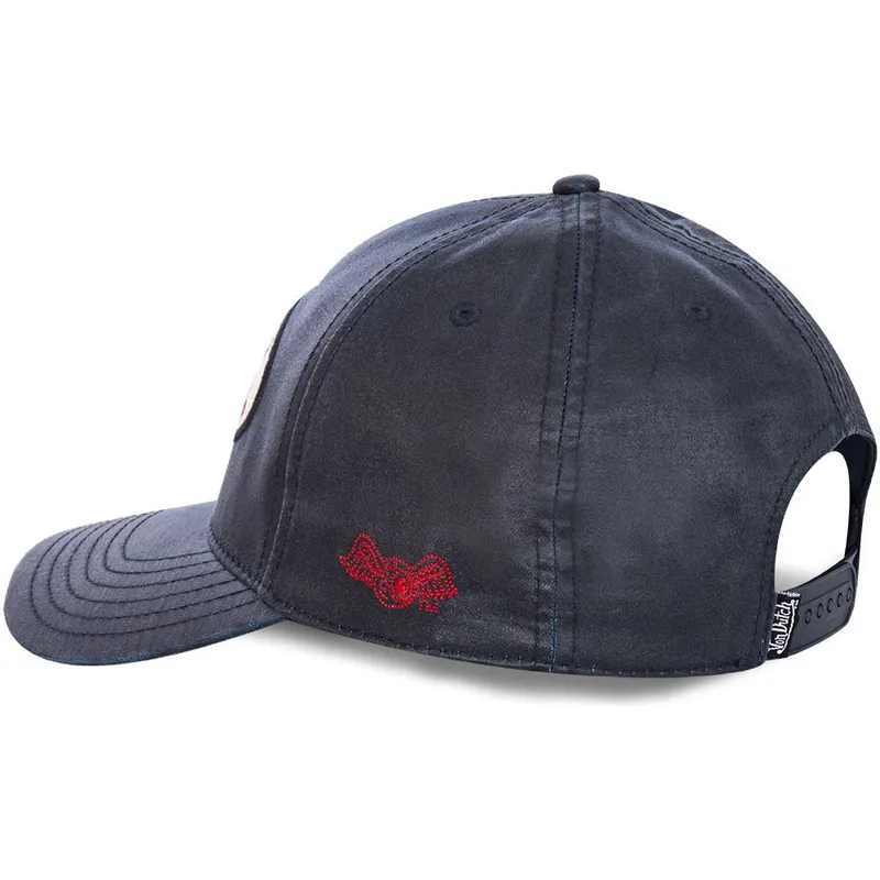kepure-islenkta-tamsiai-melyna-snapback-cari-von-dutch