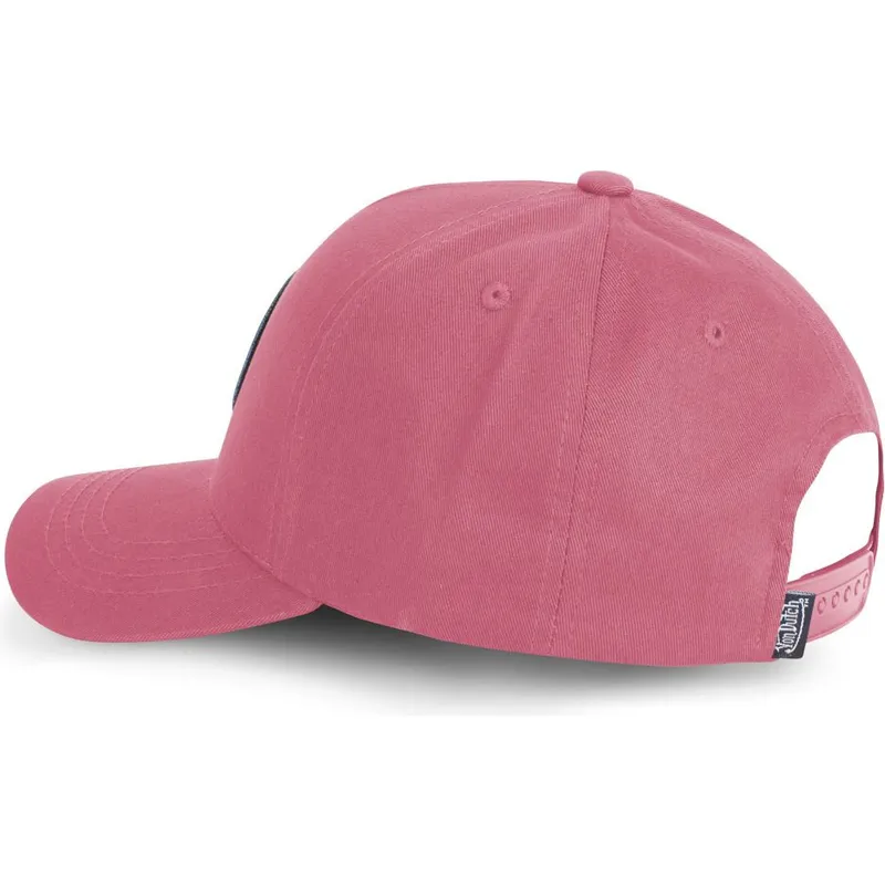 kepure-islenkta-raudona-snapback-kustom-kulture-col-rasp-von-dutch