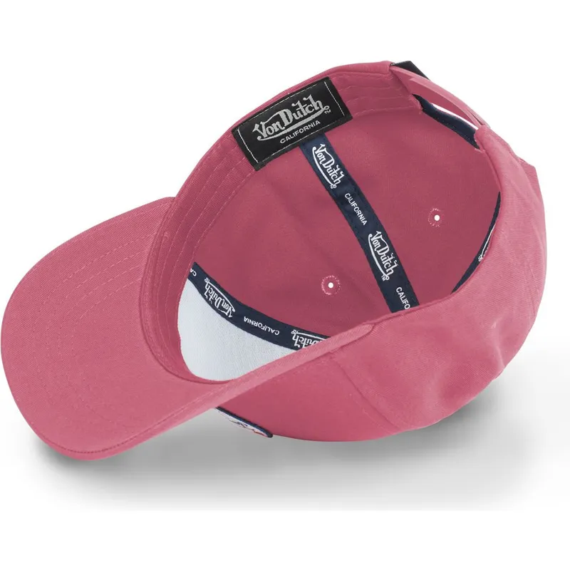kepure-islenkta-raudona-snapback-kustom-kulture-col-rasp-von-dutch
