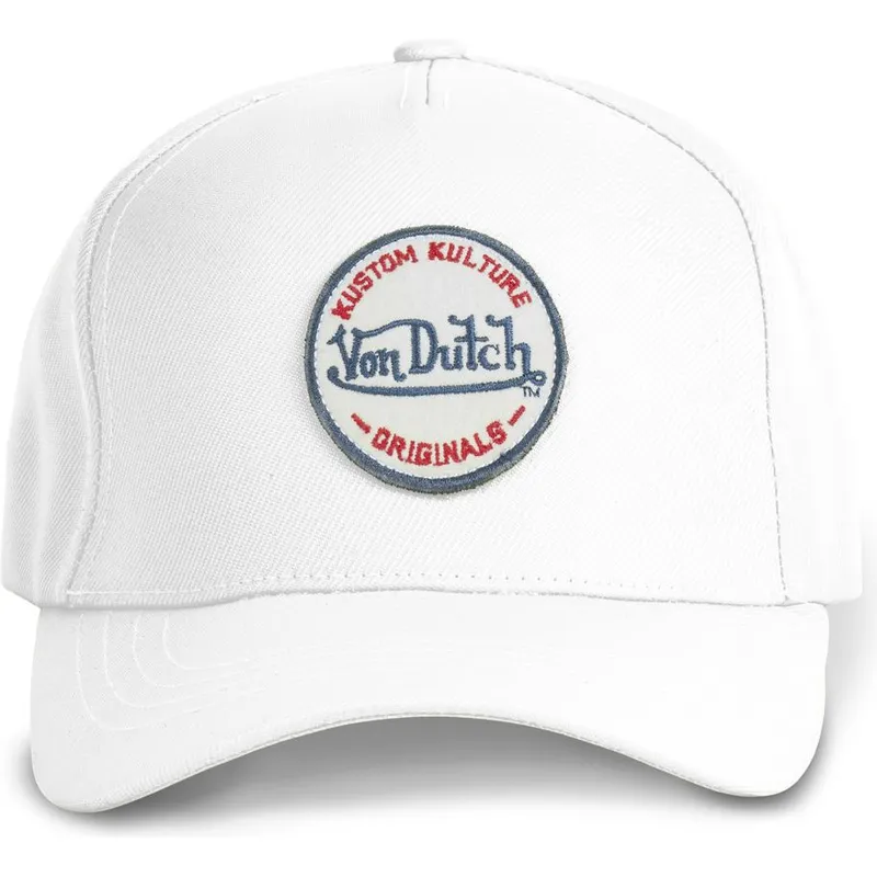 kepure-islenkta-balta-snapback-kustom-kulture-col-whi1-von-dutch