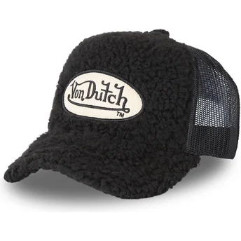 kepure-islenkta-juoda-snapback-fur1-von-dutch