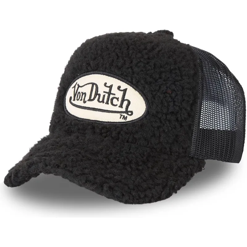 kepure-islenkta-juoda-snapback-fur1-von-dutch