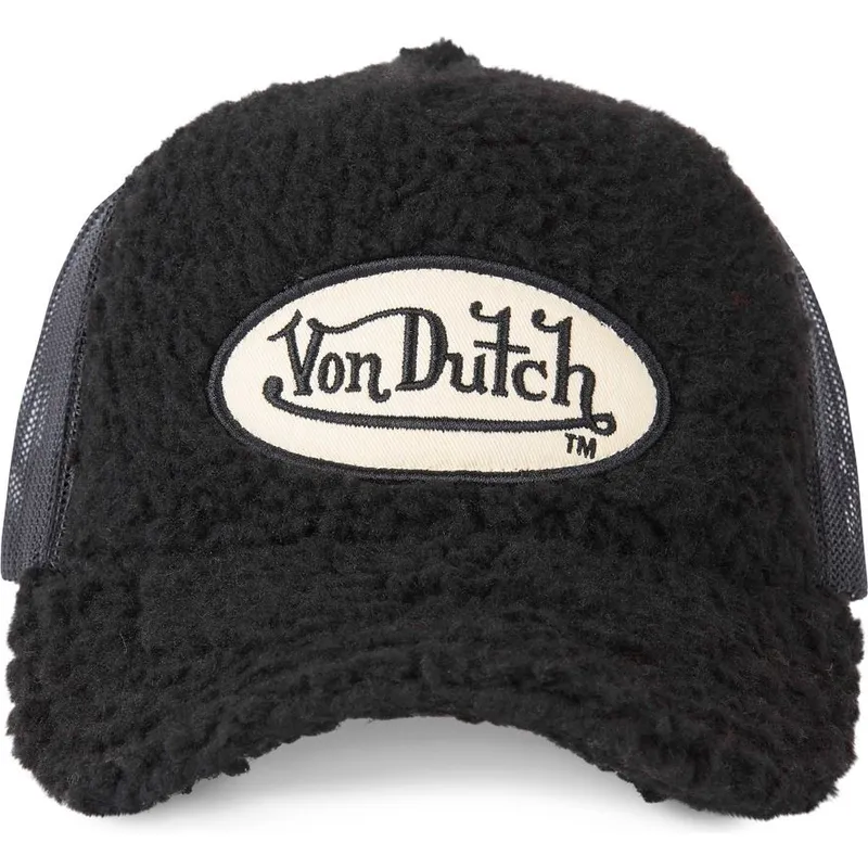kepure-islenkta-juoda-snapback-fur1-von-dutch