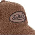 kepure-islenkta-ruda-snapback-fur2-von-dutch