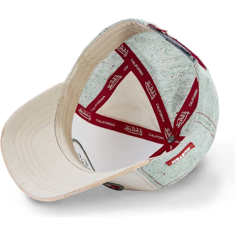 biala-i-bezowa-czapka-z-daszkiem-snapback-kys-von-dutch