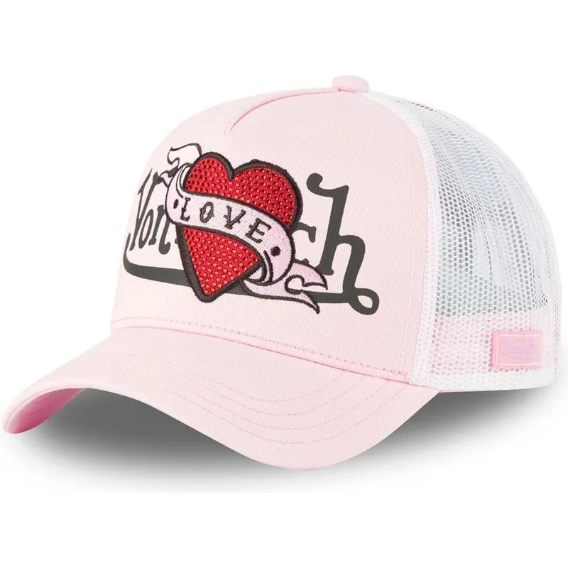 kepure-islenkta-rozine-snapback-love-lovu-lp-von-dutch
