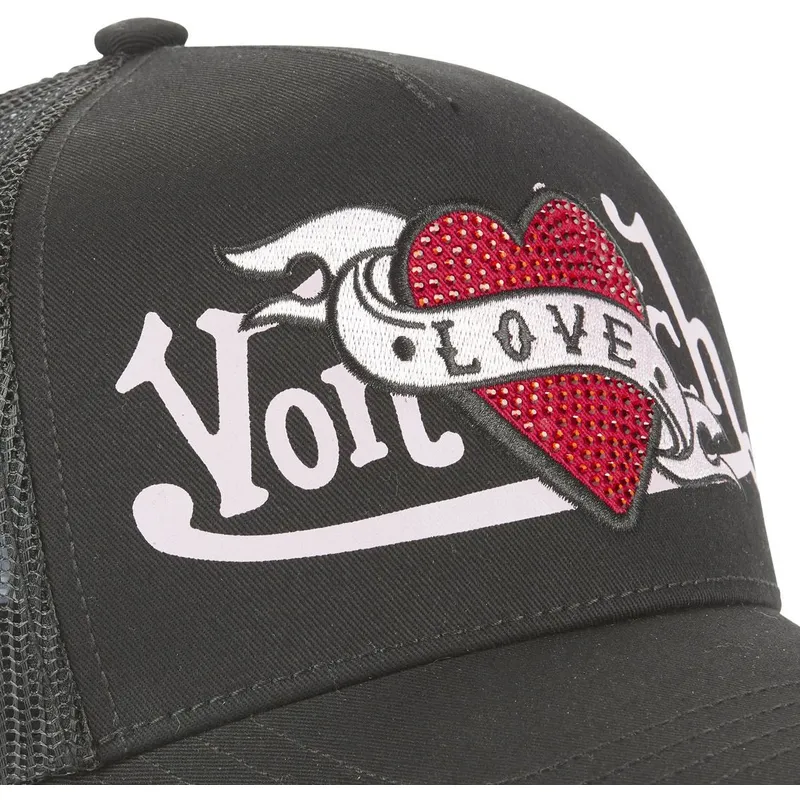 kepure-islenkta-vilkikas-juoda-snapback-love-lovu-nr-von-dutch