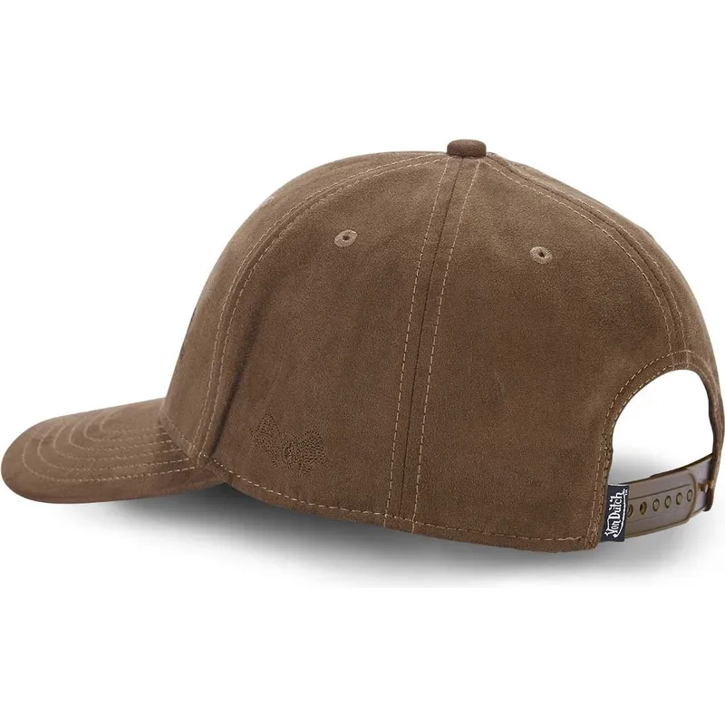 kepure-islenkta-ruda-snapback-suedine3-von-dutch