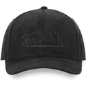 kepure-islenkta-juoda-snapback-suedine4-von-dutch