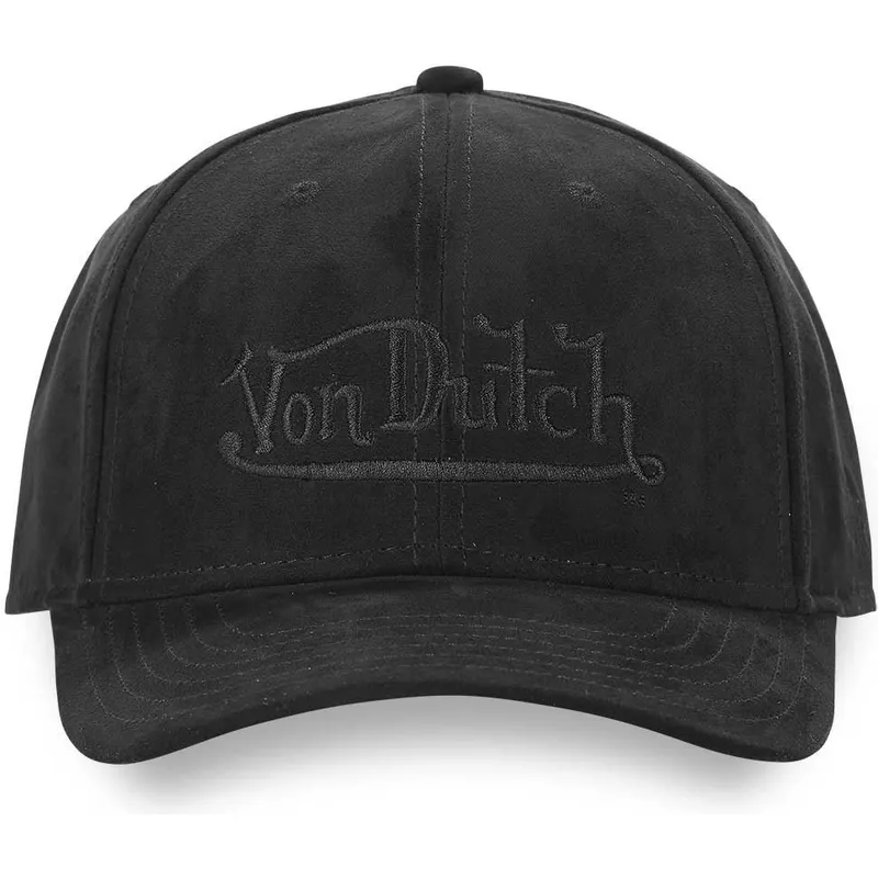 kepure-islenkta-juoda-snapback-suedine4-von-dutch