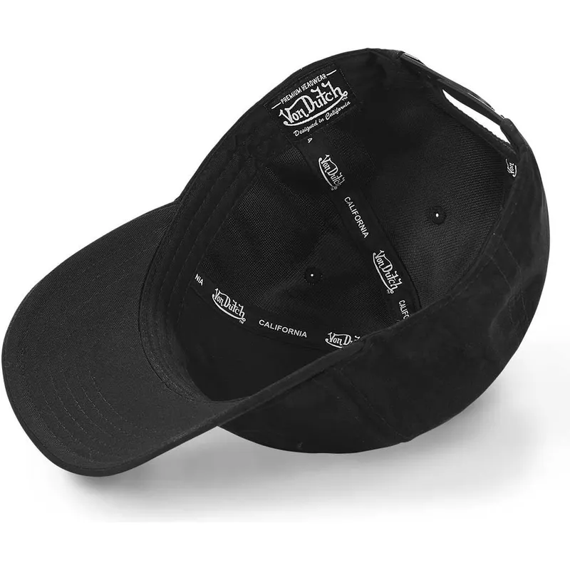kepure-islenkta-juoda-snapback-suedine4-von-dutch