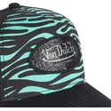 kepure-islenkta-juoda-snapback-zebr-t-von-dutch