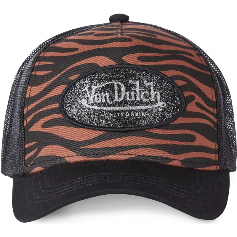 kepure-islenkta-juoda-snapback-zebr-c-von-dutch