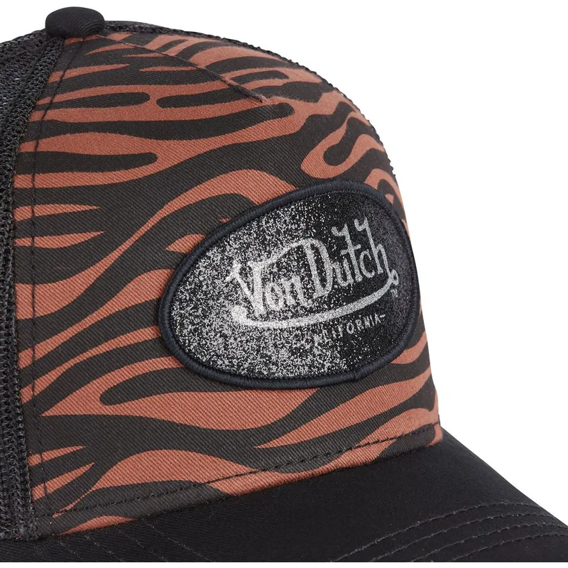 kepure-islenkta-juoda-snapback-zebr-c-von-dutch