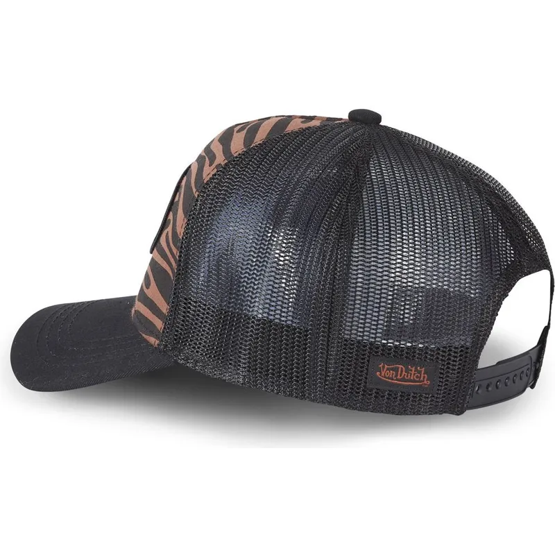 kepure-islenkta-juoda-snapback-zebr-c-von-dutch