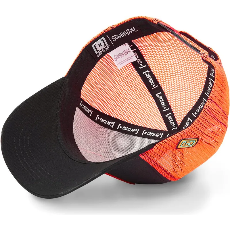 czapka-trucker-czarna-i-pomaranczowa-scooby-doo-heehee-hee-od-capslab