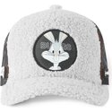 capslab-bugs-bunny-fur1-bug1-looney-tunes-grey-shearling-trucker-hat