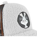 capslab-bugs-bunny-fur1-bug1-looney-tunes-grey-shearling-trucker-hat