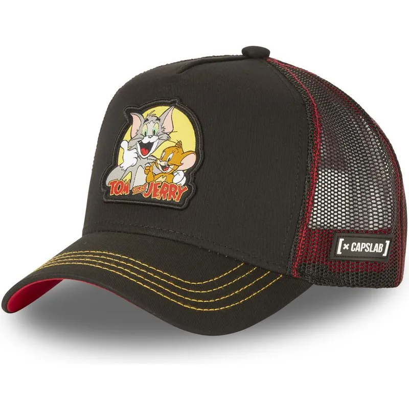 kepure-islenkta-juoda-snapback-tj1-tomas-ir-dzeris-looney-tunes-capslab