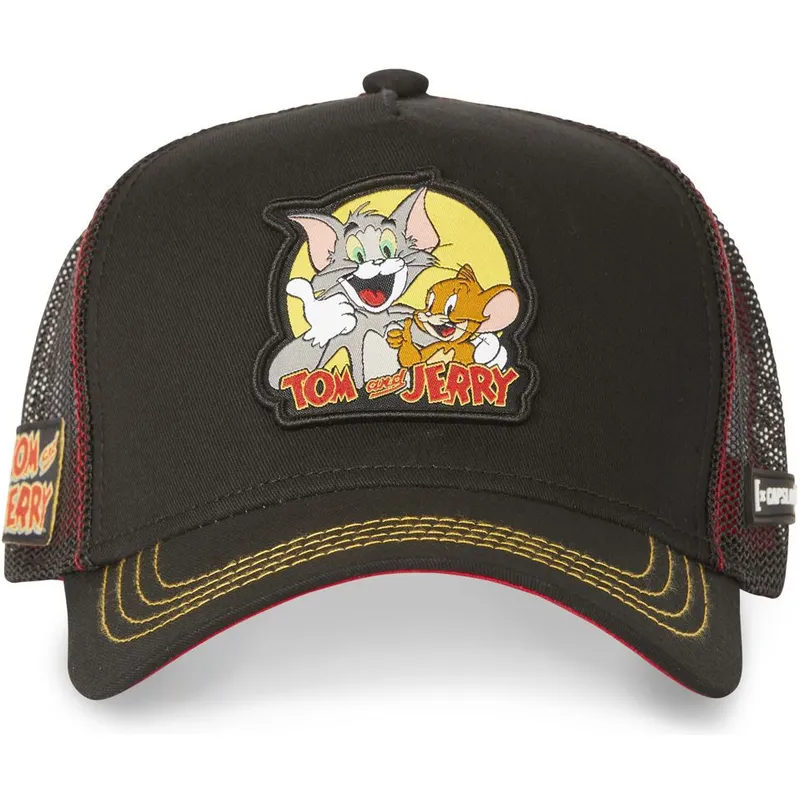 kepure-islenkta-juoda-snapback-tj1-tomas-ir-dzeris-looney-tunes-capslab