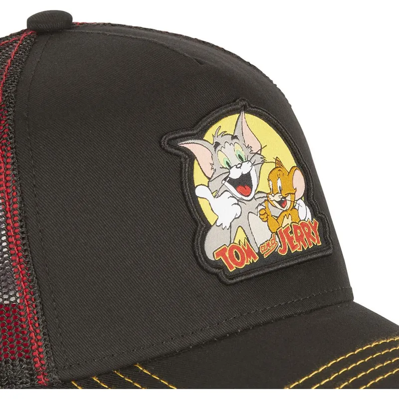kepure-islenkta-juoda-snapback-tj1-tomas-ir-dzeris-looney-tunes-capslab