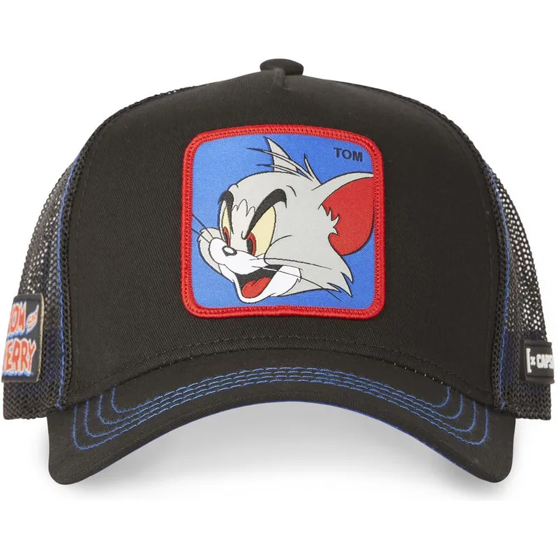 kepure-islenkta-juoda-snapback-to7-tom-looney-tunes-capslab