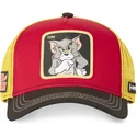kepure-islenkta-raudona-snapback-to4-tom-looney-tunes-capslab