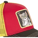 kepure-islenkta-raudona-snapback-to4-tom-looney-tunes-capslab