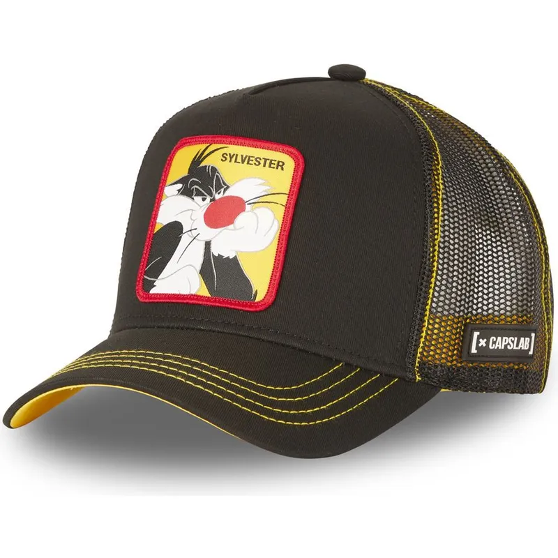 cap-islenkta-black-snapback-silvestre-looney-tunes-capslab