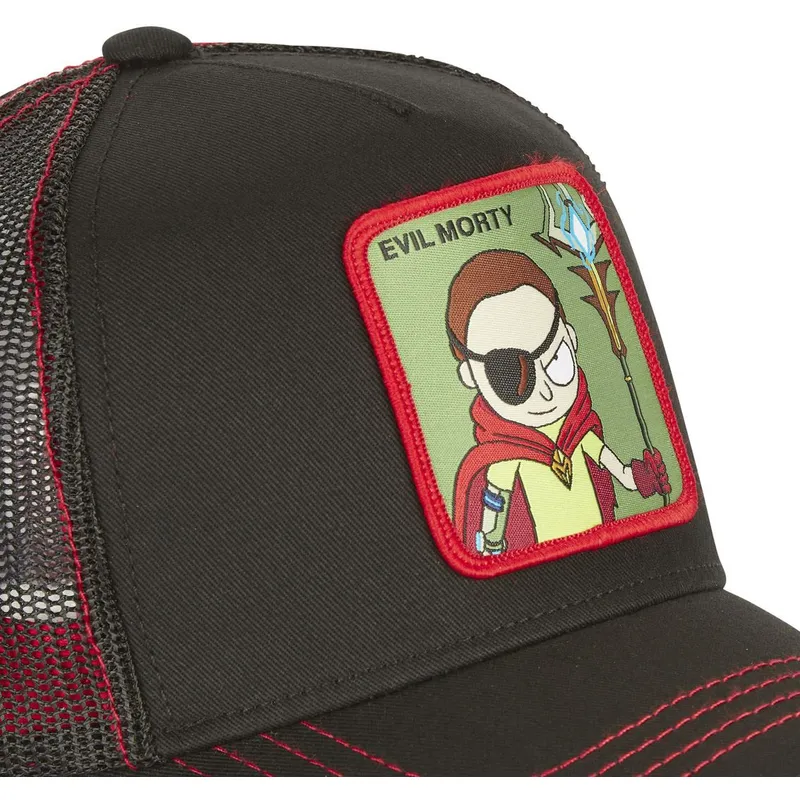 cap-islenkta-black-snapback-morty-smith-rick-and-morty-capslab